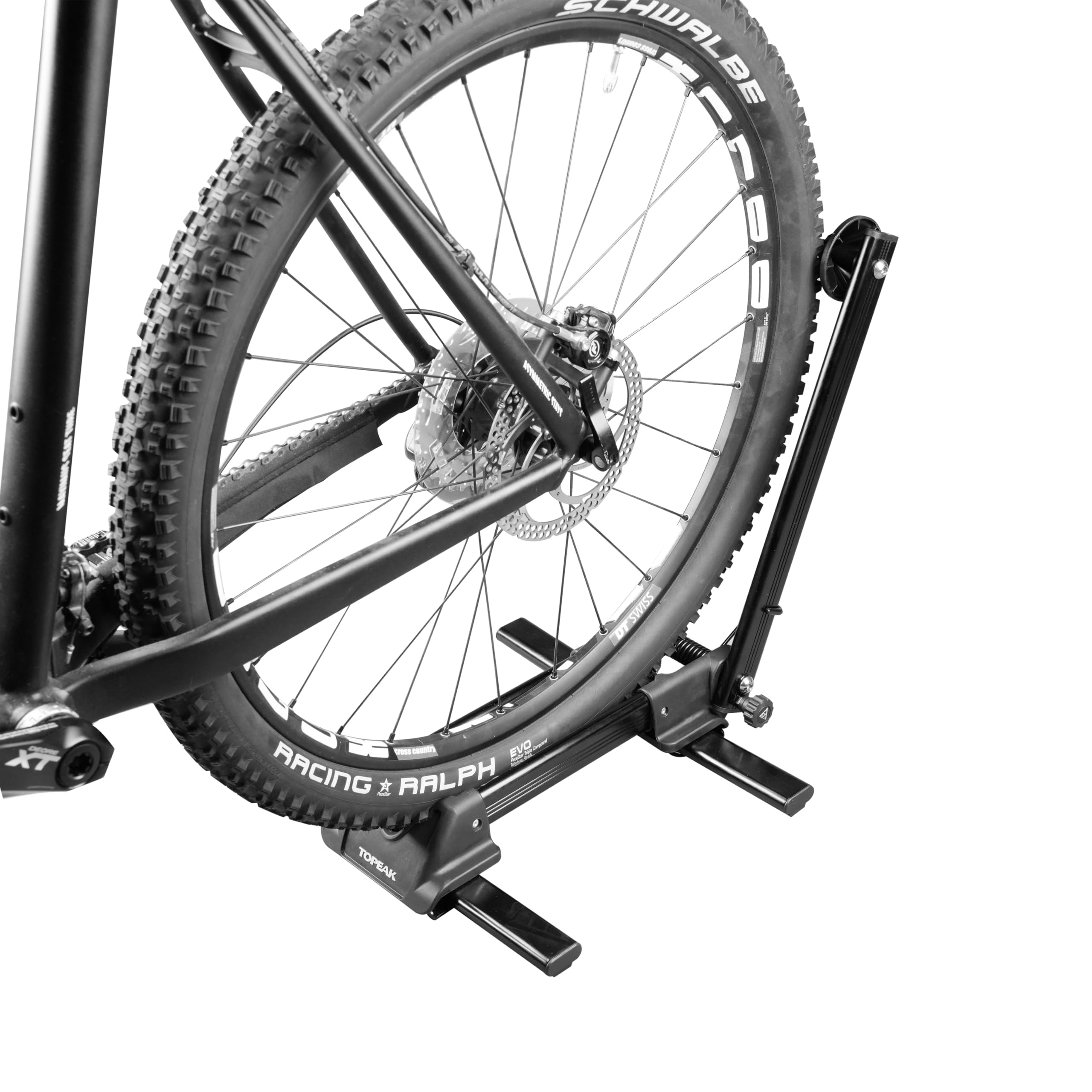 Topeak Lineup Stand Fahrradständer aus Aluminium, faserverstärkter und Kunststoff in der Farbe Schwarz, Belastung: bis 20 kg, Größe 45 x 37 x 36, 15900057