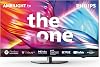 Philips Ambilight The One 65PUS8909 4K LED Smart TV - 65 Inch Display with Pixel Precise Ultra HD Titan OS, Dolby Vision, Dolby Atmos Sound, Works with Alexa and Google Voice Assistant - Black [Energy Class E]