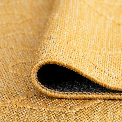 Miniatura 4 de Alfombra de pasillo lavable a máquina y antideslizante de 2 x 8 pies para pasillo, entrada, cocina  70% algodón, dorado 2 pies 3 pulgadas x 7 pies 7