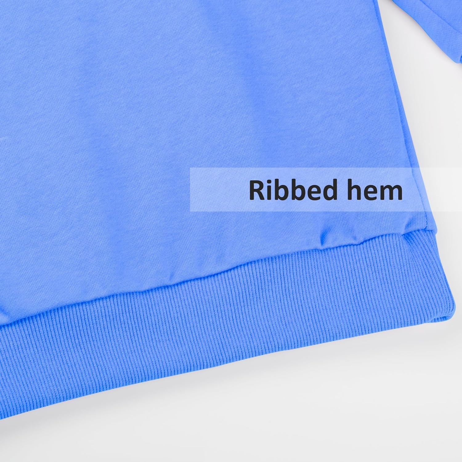 BIG ELEPHANT Boys Crewneck Sweatshirt – Cotton Long Sleeve Pullover for Kids, Toddler to Teen, School and Everyday Wear - Image 3