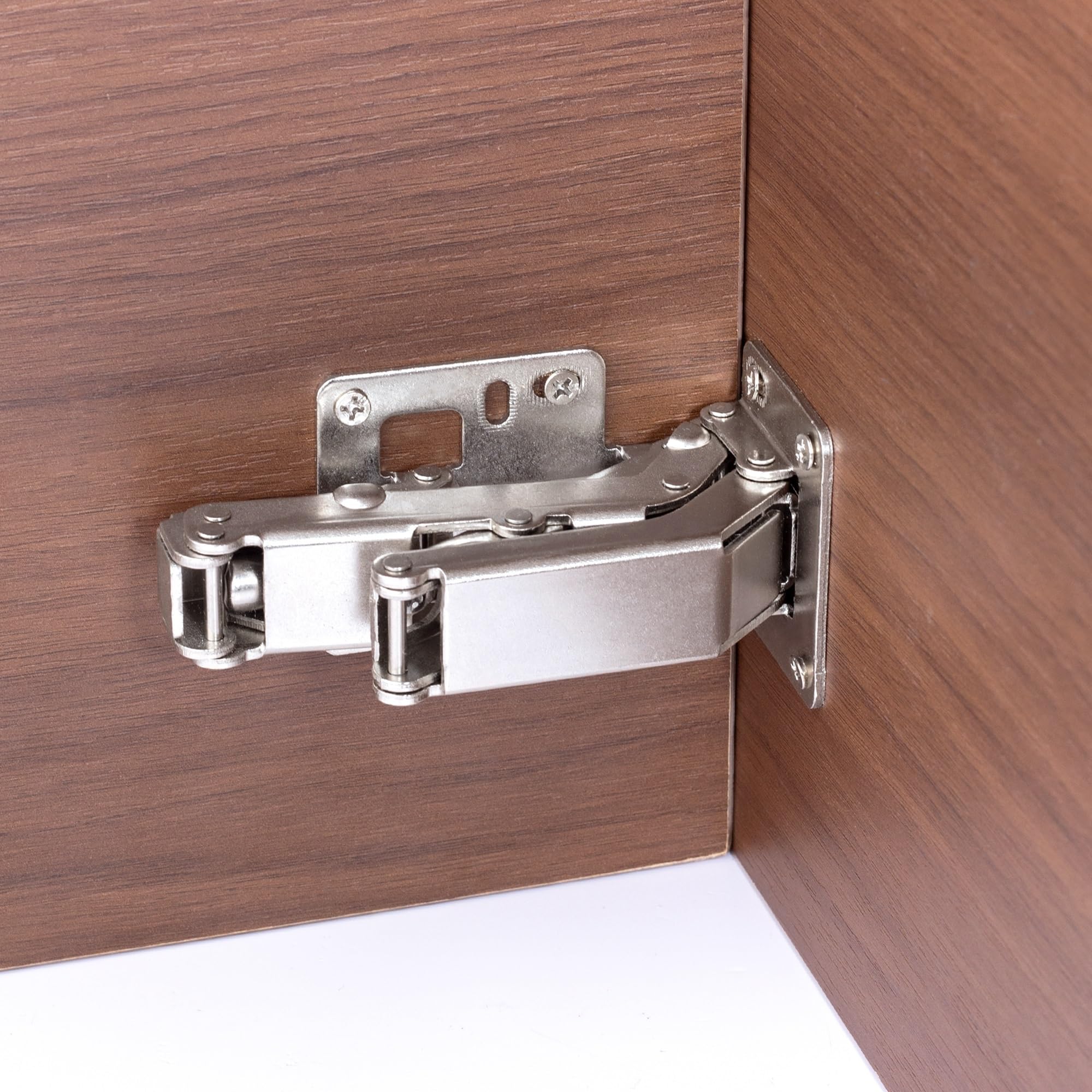 Bisagras Bisagra de amortiguador hidráulico ángulo ajustable 2 piezas | Bisagras invisibles de cierre suave, bisagras ocultas resistentes for muebles de hierro for gabinetes