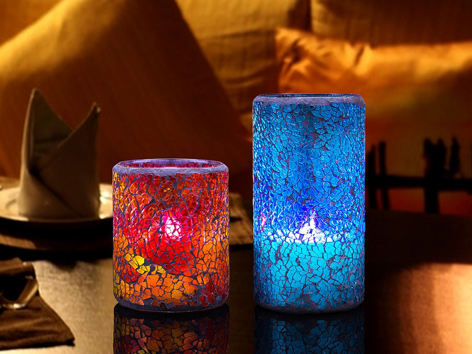 Amazon.co.jp : BitDesign アンティーク LED キャンドル ライト (高さ