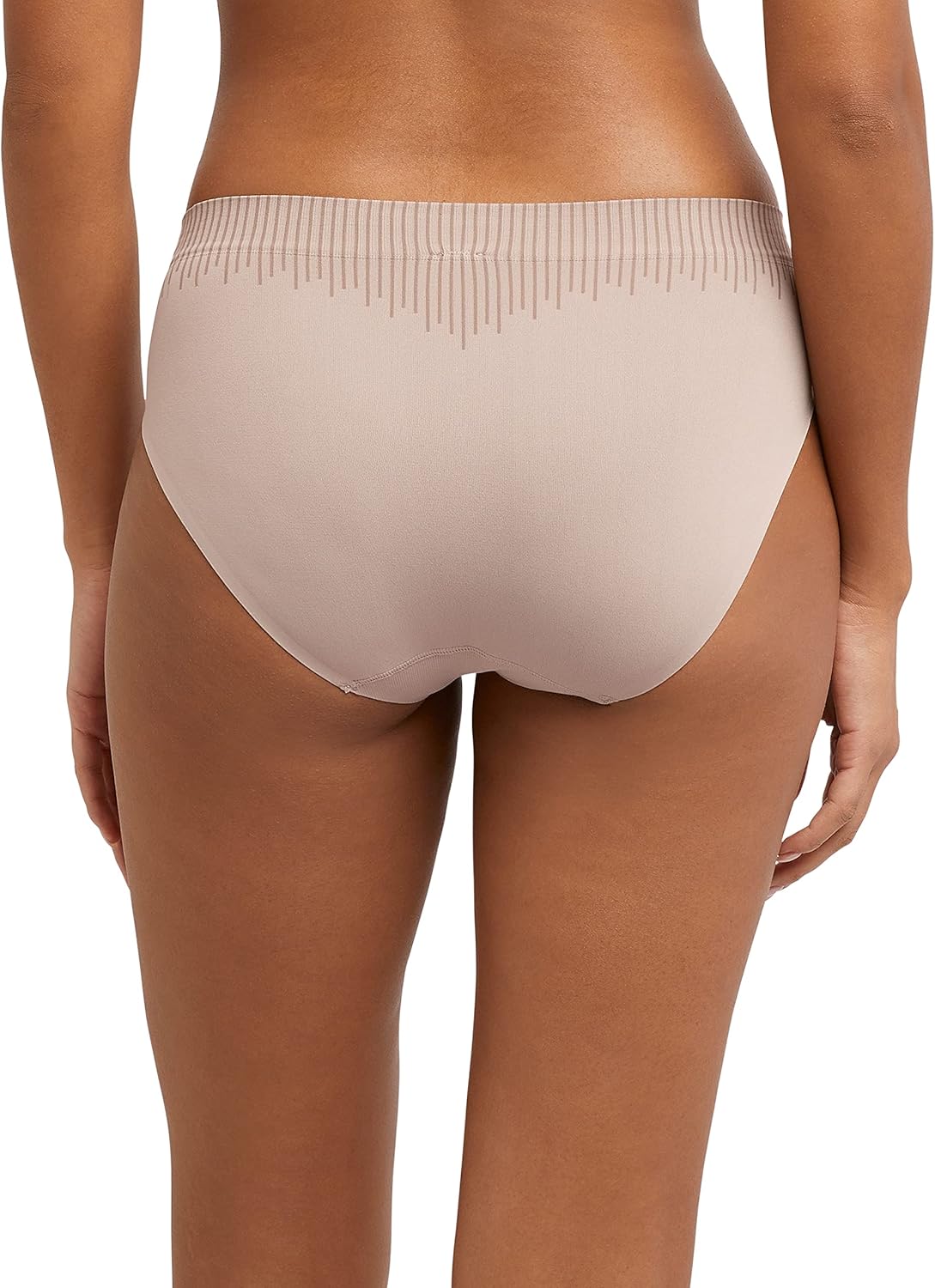 Bali womens Comfort Revolution Modern Seamless Hi-cut Underwear, No-show Panties, 3-pack - Image 4