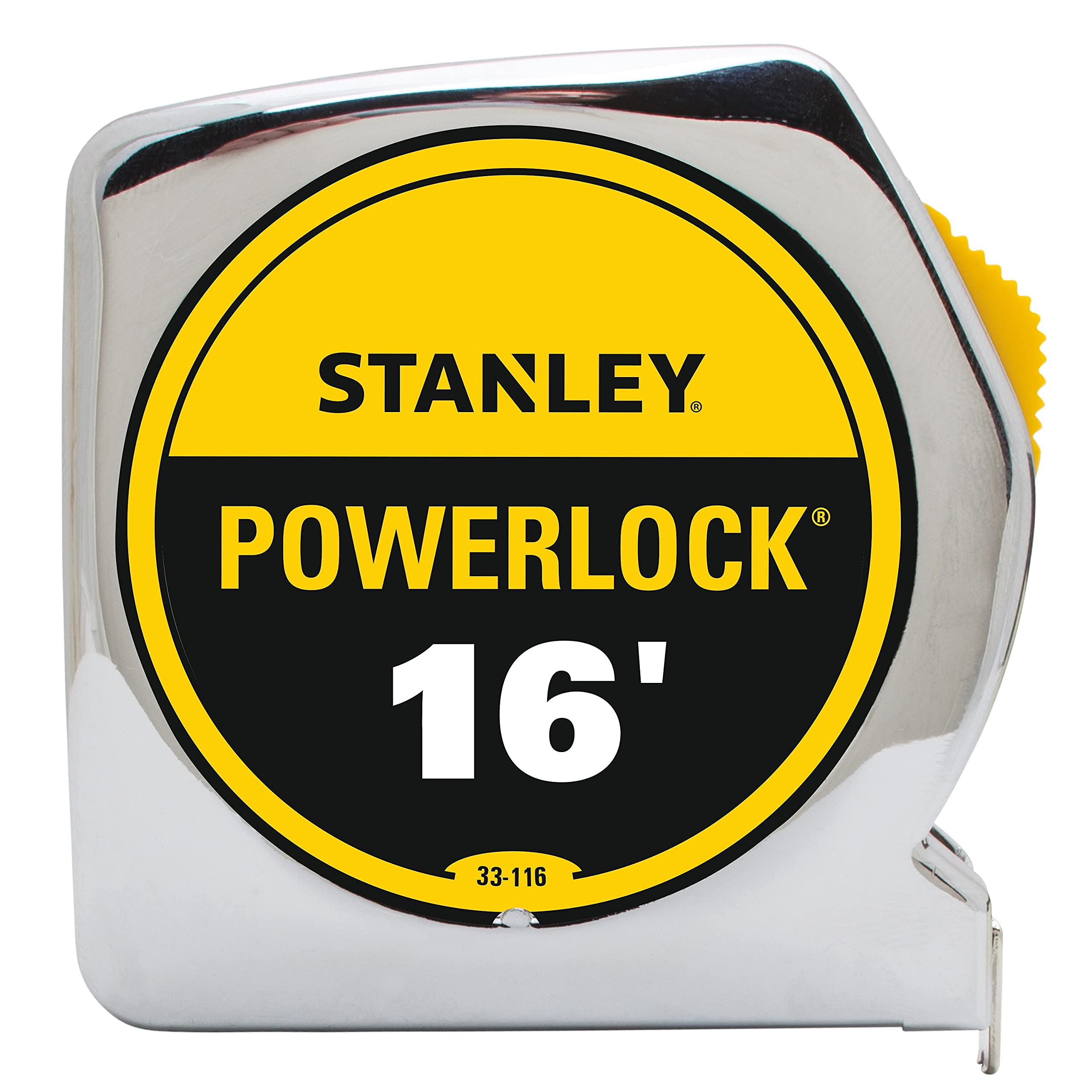 Cinta métrica Stanley PowerLock de 5 metros en pack de 2 unidades para medición precisa