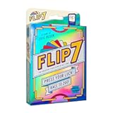 Flip 7&comma; The Ultimate Blend of Press Your Luck and Strategy&comma; Fast-Paced Addictive Card Game&comma; Quick to Learn and Easy to Teach&comma; Perfect for Game Nights&comma; 3&plus; Players&comma; Ages 8 & Up&comma; 20 minutes Play Time