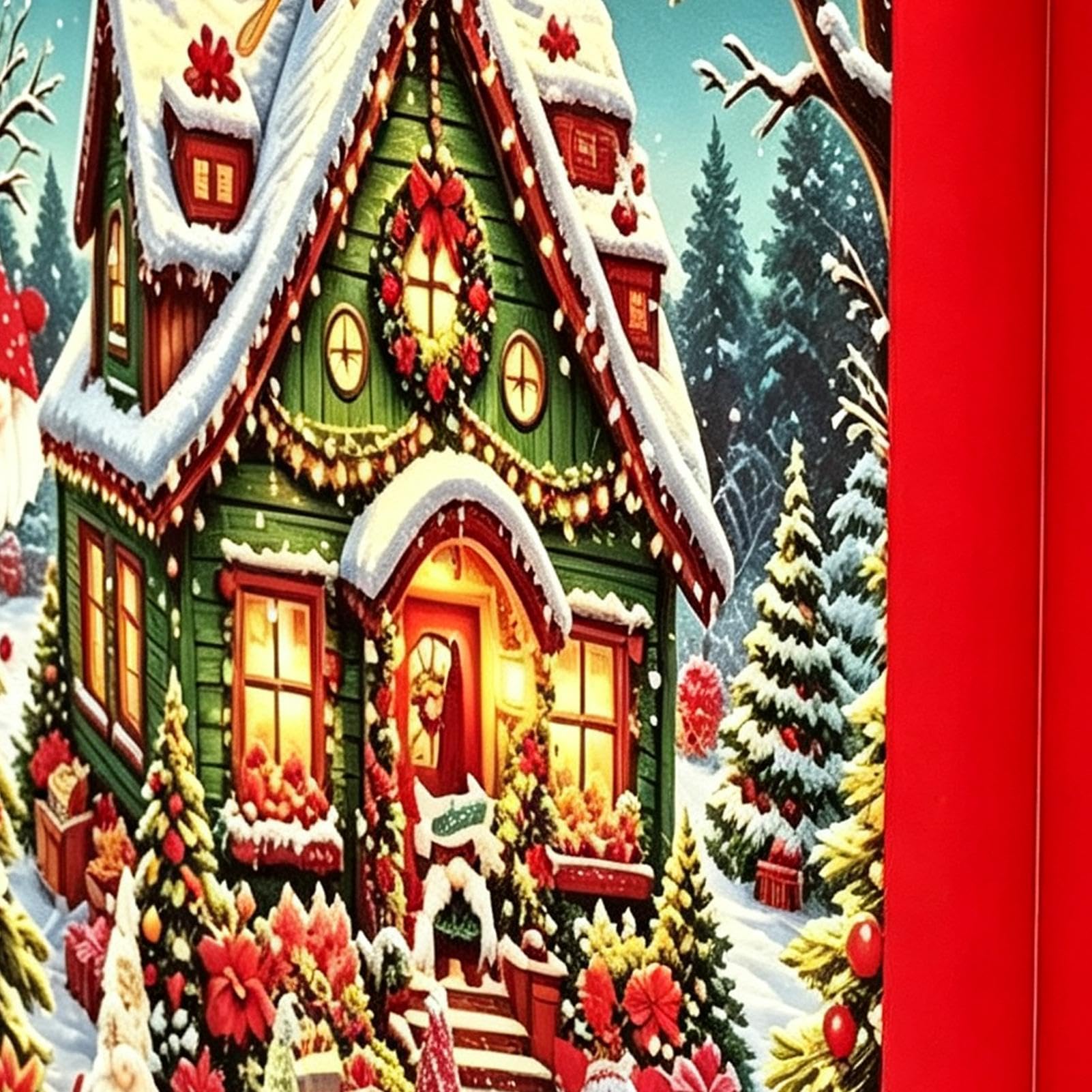 Calendario 'Avvento Con Gnomi Natalizi 24 Giorni Di Gnomi In Peluche