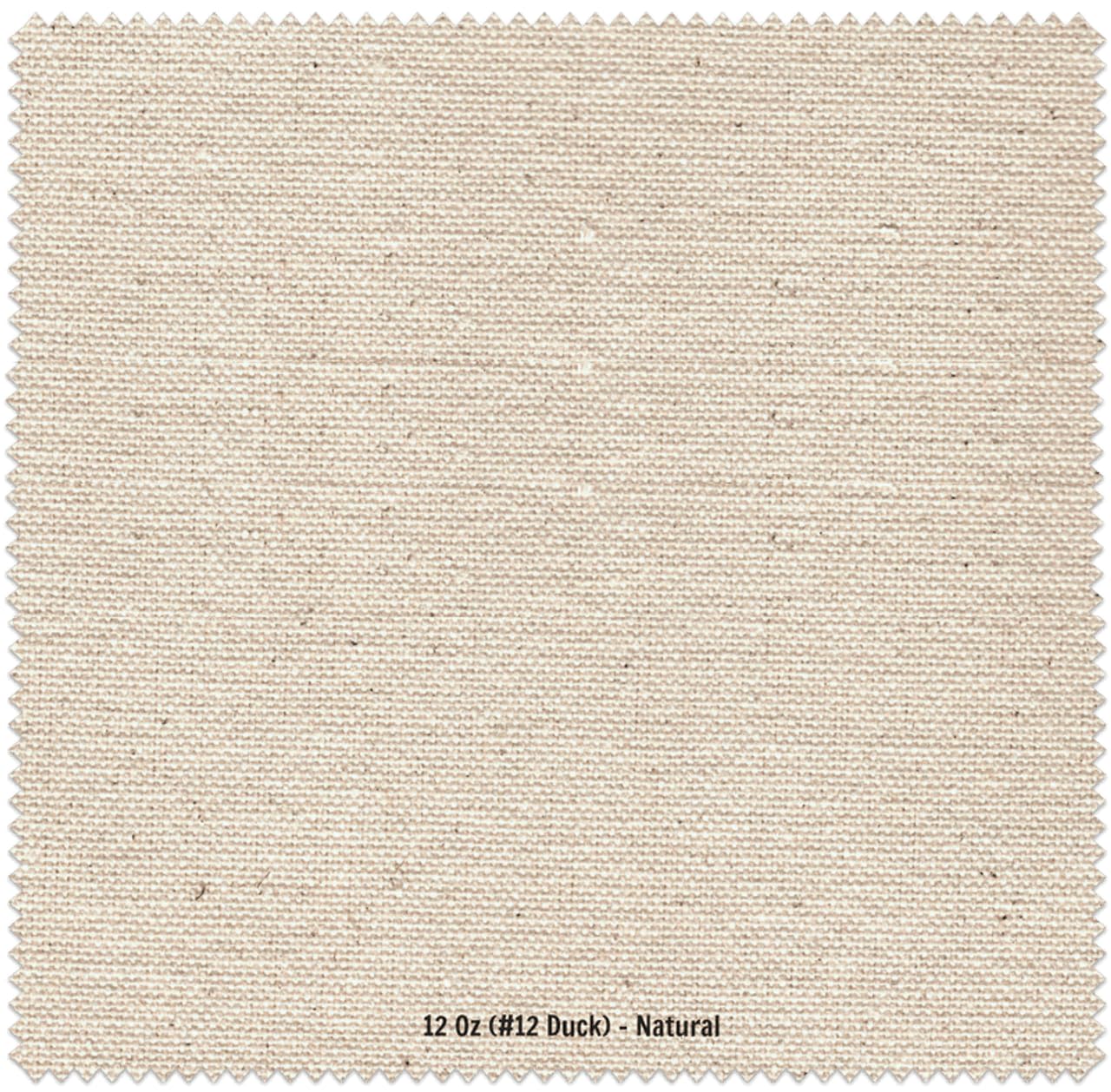 Marsidian Natural Canvas 12 Oz - Duck Fabric - 72in x 25 Yard Roll - Heavy Duty Cotton Material for Upholstery, Tents, Outdoor Gear, Bags, Crafting, DIY Projects