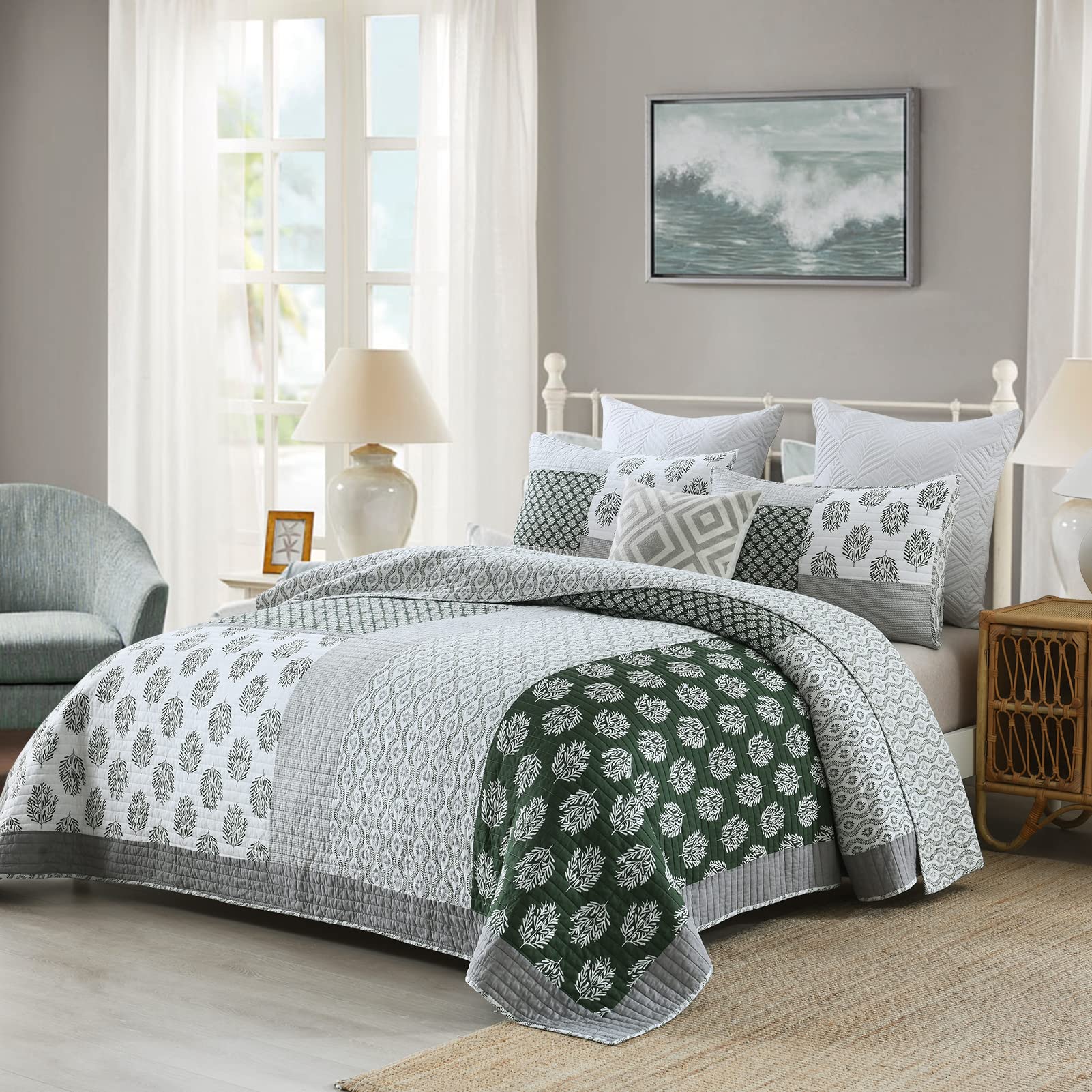 Finlonte Juego De Edredón King (90\, image size:1601x1601