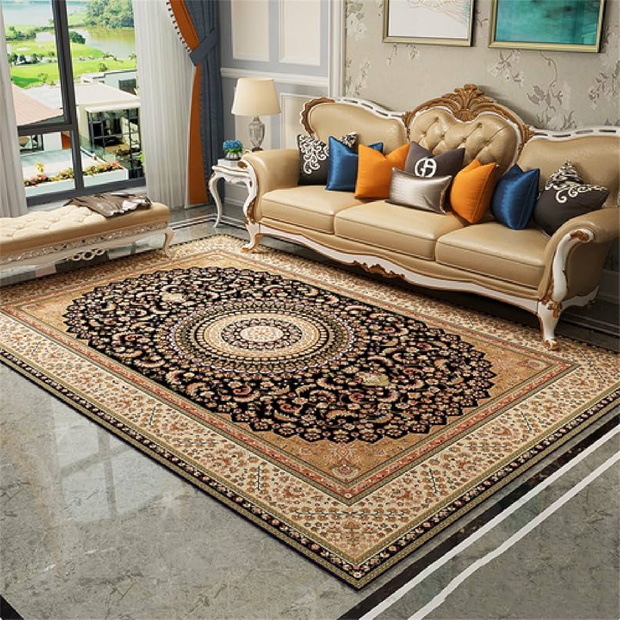 Amazon.com: SXGCH Rugs Oriental Living Room Rugs Old