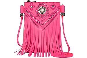 Crossbody Phone Purse - Western-Inspired Handbag for Cowgirls