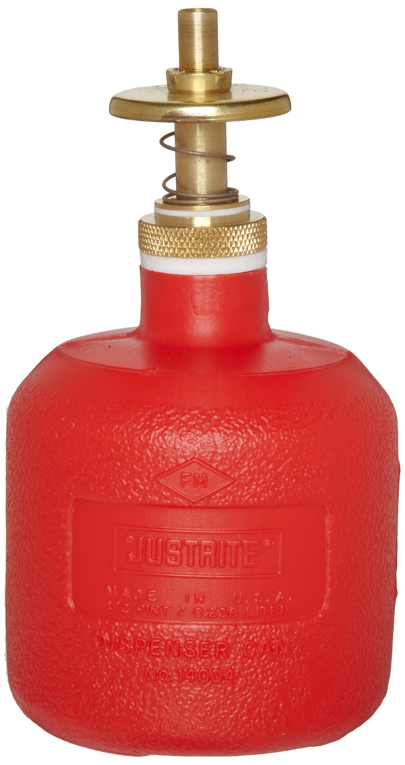 Justrite Polyethylene Dispenser Safety Can