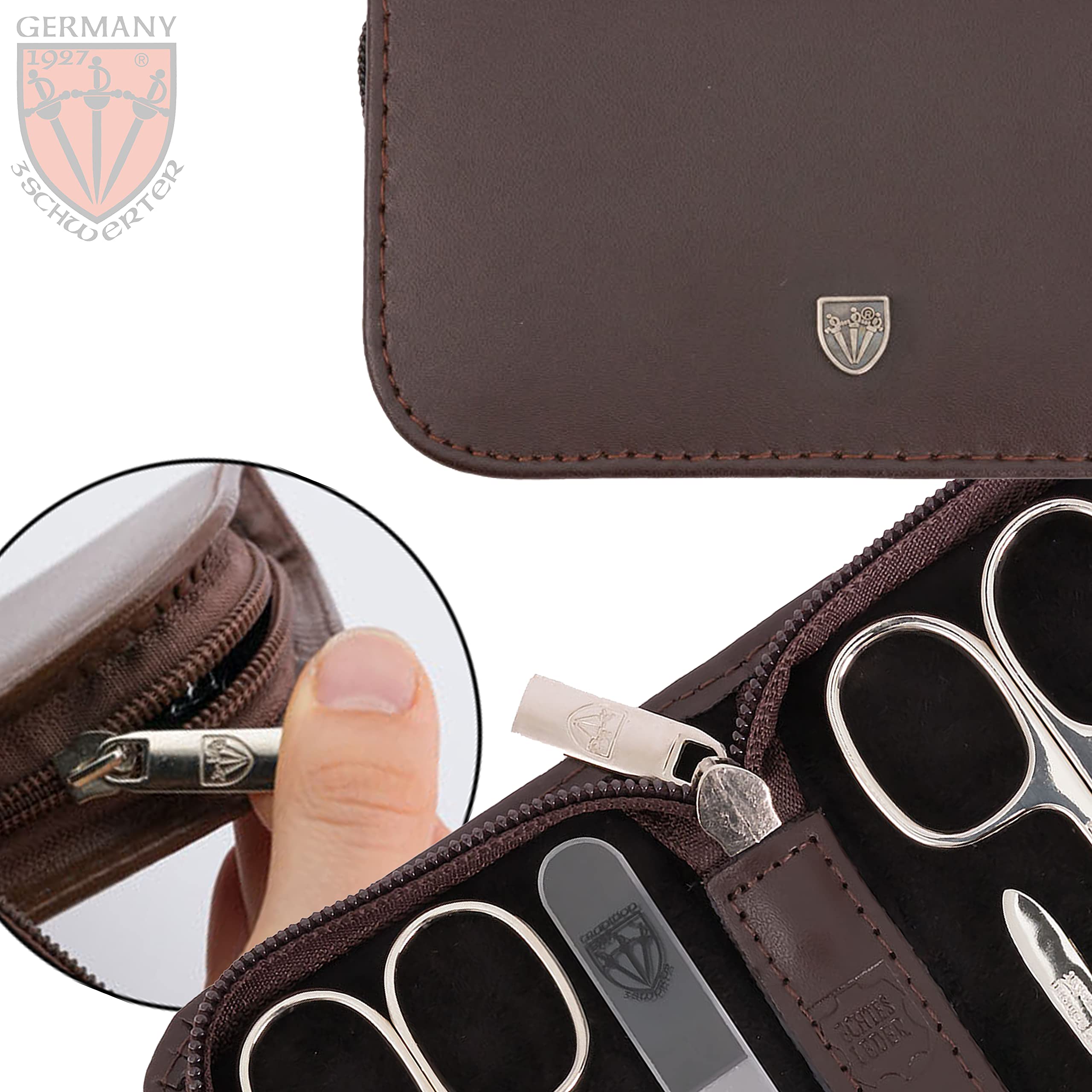 3 Swords Germany – kit manucure pédicure soin des ongles - qualité marque Solingen 056