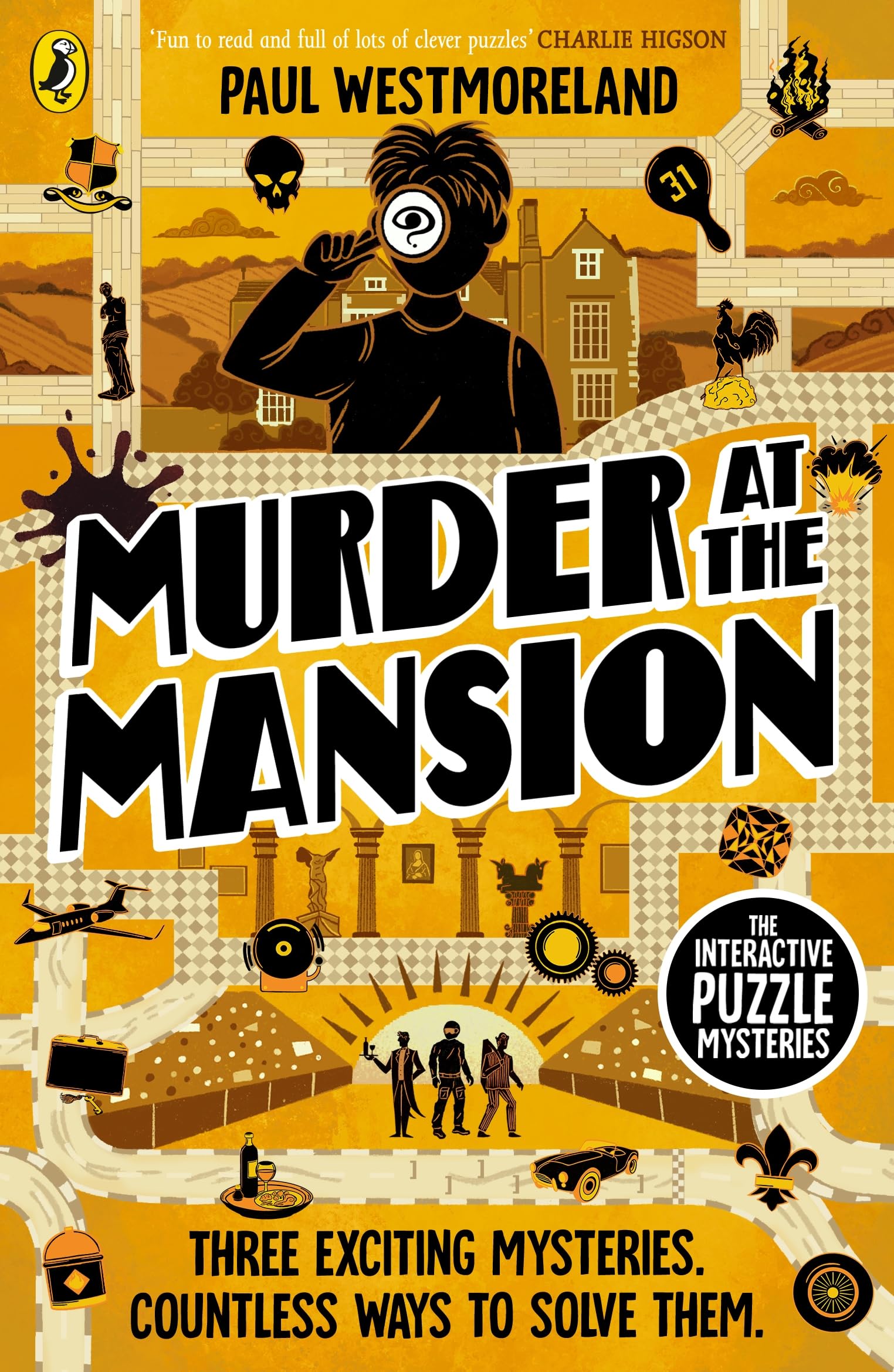 Murder at the Mansion: The Interactive Puzzle Mysteries