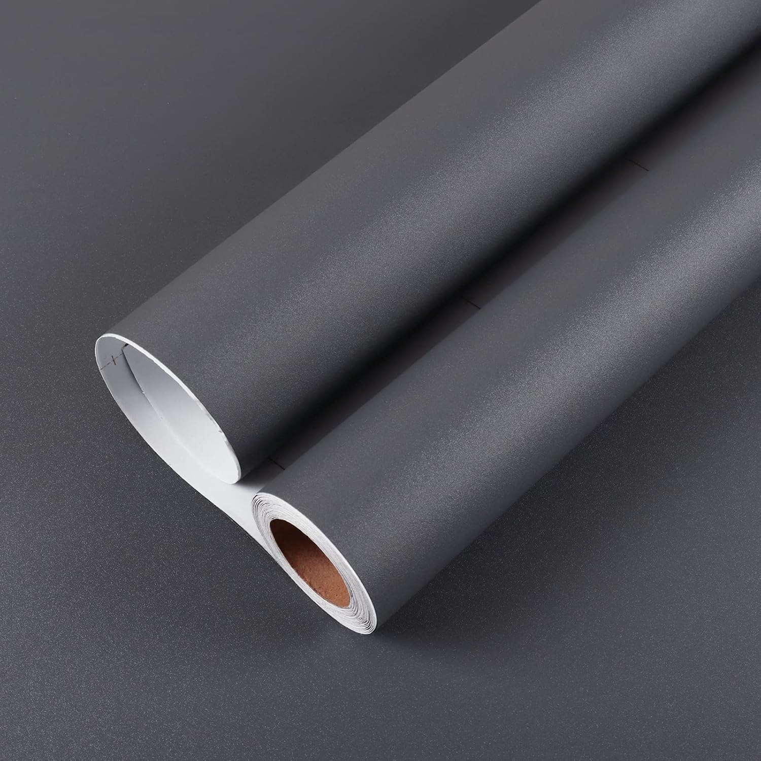 VaryPaper Plain Grey Wallpaper 40cm 8m Gray Contact Paper For Bedroom VaryPaper Plain Grey Wallpaper 40cm 8m Gray Contact Paper For Bedroom