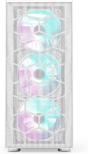 Miniatura 8 de Montech - 6 unidades de malla X3, 3 ventiladores fijos de 140 mm y 3 ventiladores fijos de 120 mm con iluminación RGB, carcasa ATX de media torre