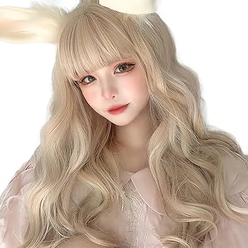 Amazon.co.jp: Limakaraウィッグ ロング 巻き髪 自然 金髪 フル