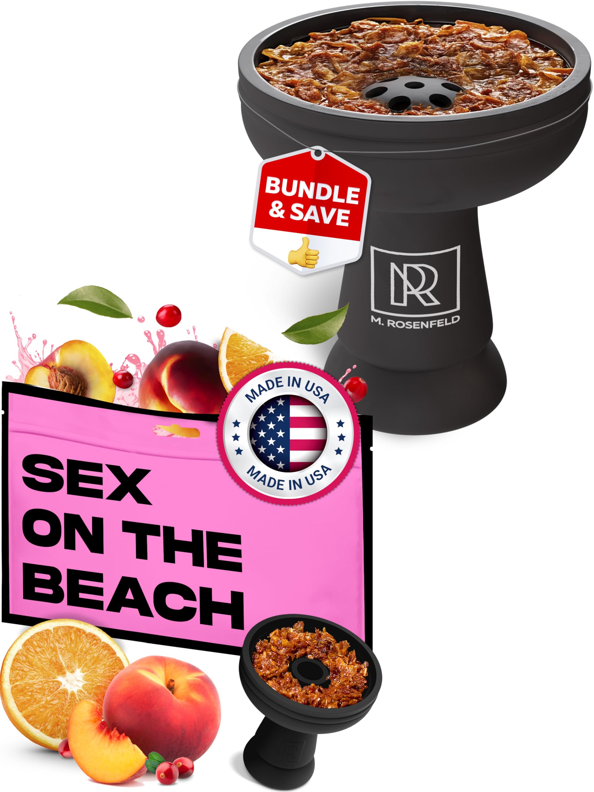 Shisha Hookah Flavors Nicotine Free Sex On The Beach Black Silicone Hookah Bowl Set Silicone