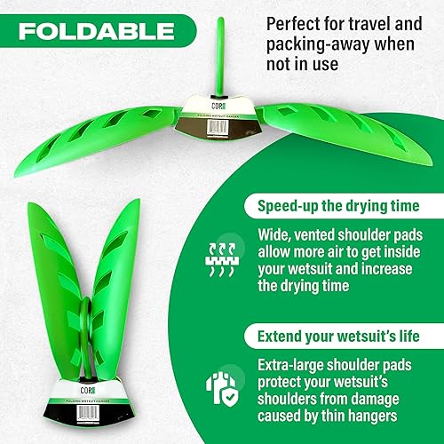 Miniatura 4 de COR Surf Caja de regalo combinada de traje de neopreno  Toalla cambiadora de traje de neopreno  Cambiador de traje de neopreno y percha plegable