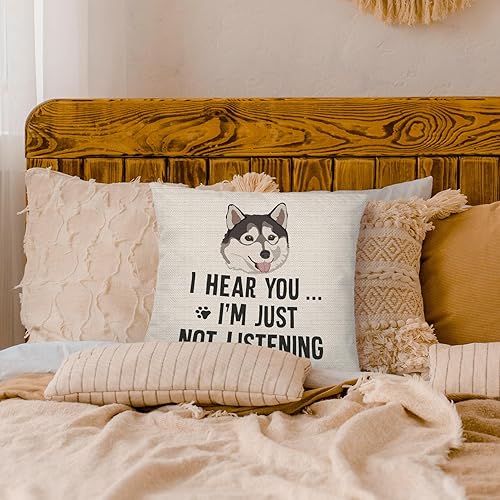 Miniatura 3 de PUHEI Fundas de almohada de bulldog francés de 18 x 18 pulgadas, regalos para dueños de bulldog francés, regalos de bulldog francés para amantes,