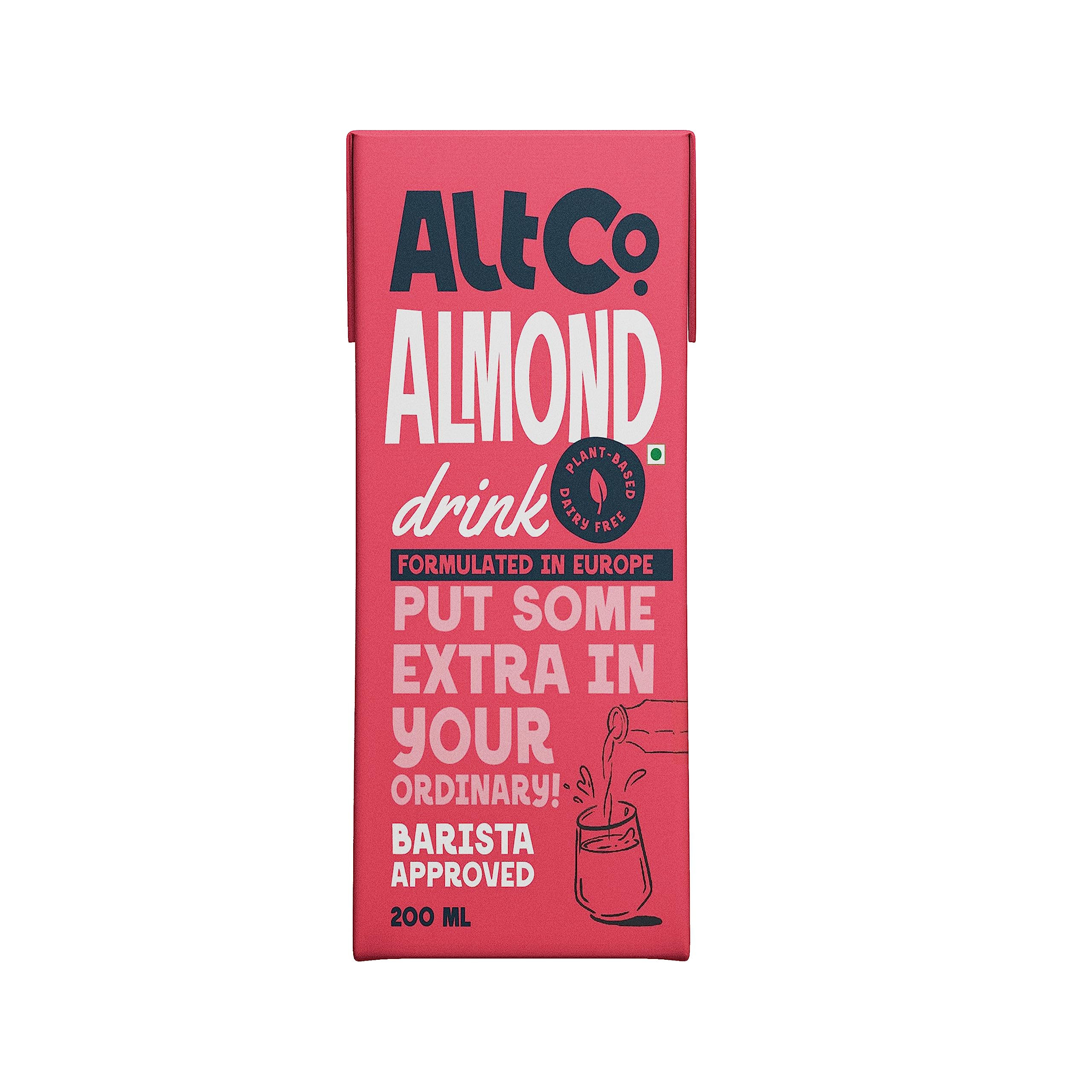 Alt Co. Almond Beverage (180ml) | Lactose Free |Non-Dairy | Plant Based