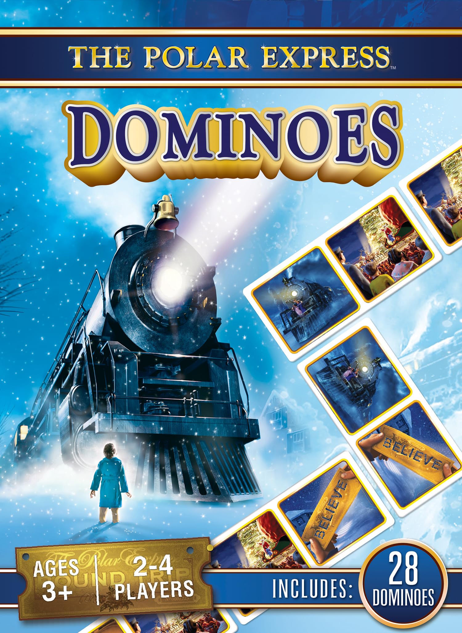 Masterpieces The Polar Express Picture Dominoes for Kids