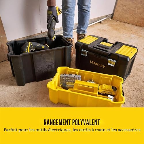 STANLEY Atelier mobile Essential, loquets métalliques, STST1-80151 - 8