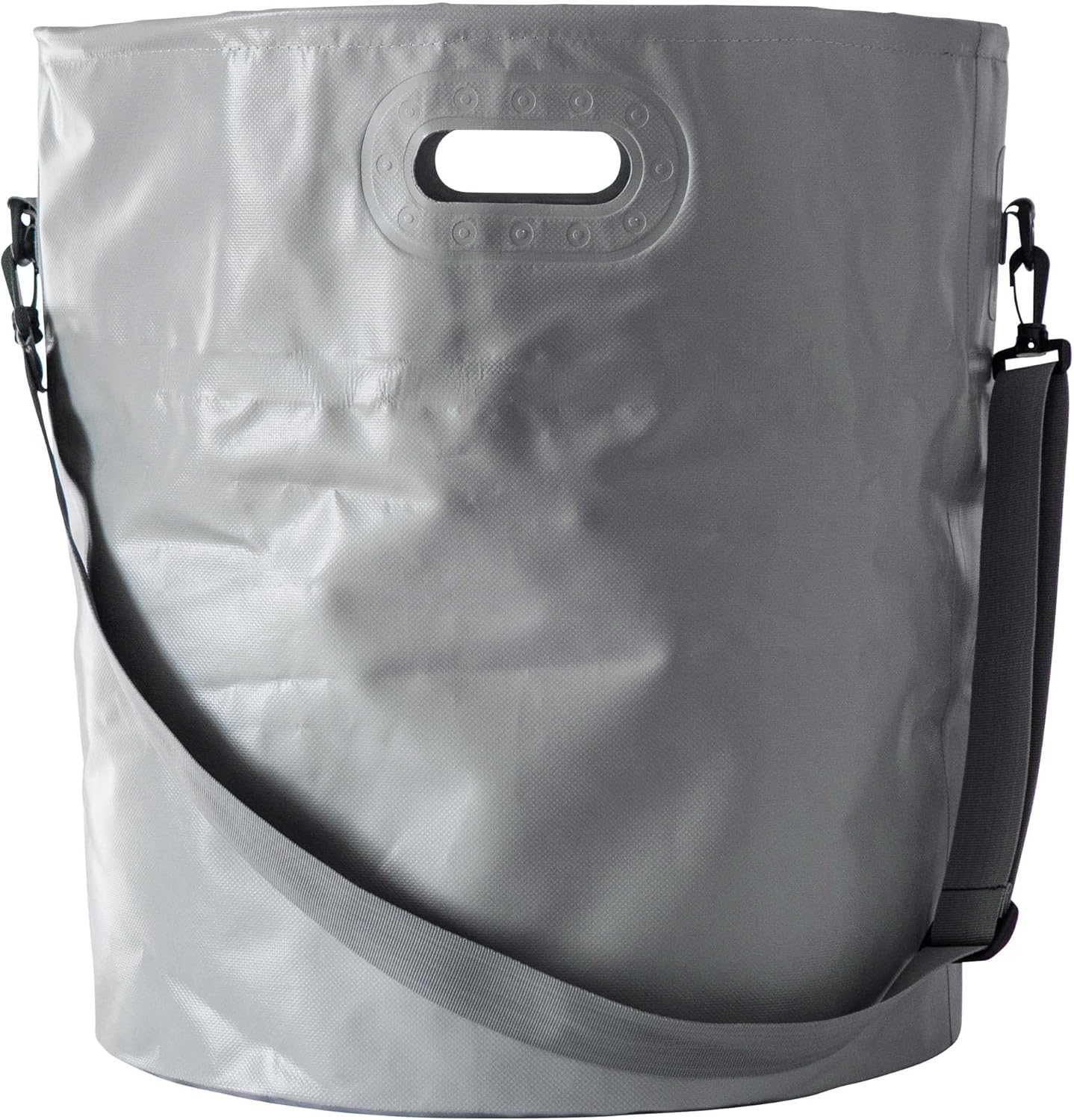 Beach Access Surf Surfers Large Capacity Folding Wet Bucket Grey (Multi-Purpose Outdoor Buckets for Fishing, Diving, Camping and More)