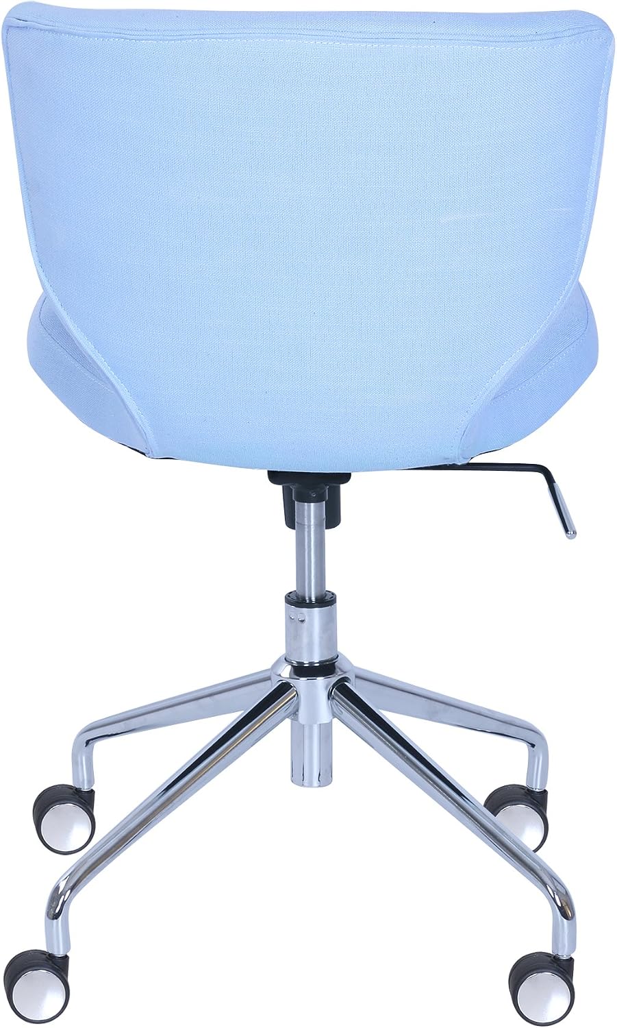 ELLE Décor Madeline Hourglass Task Chair in French Pastel Blue