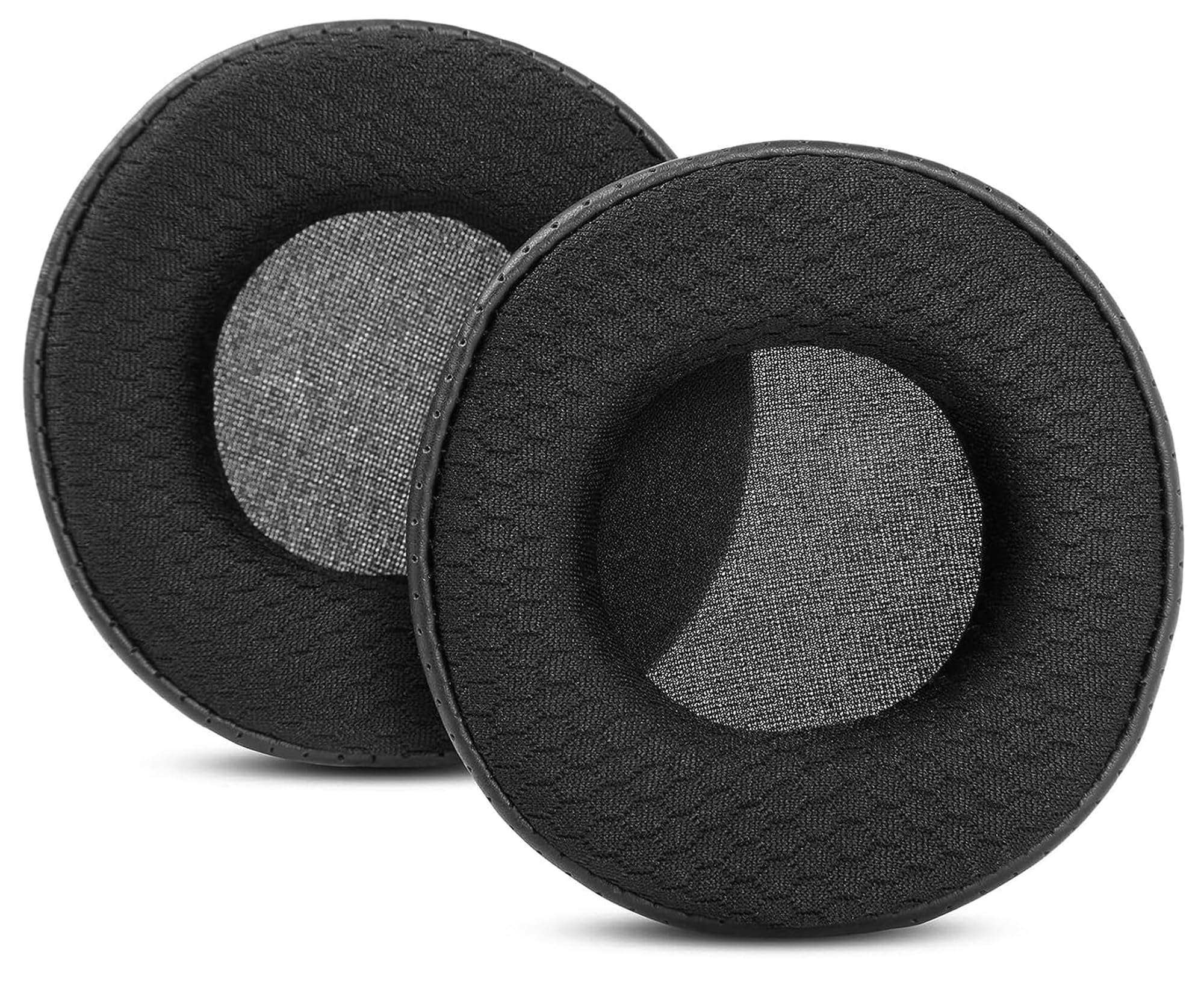 HTINDUSTRY Replacement Earpads Cushion Compatible with Philips SHB5500,SHL8805 Headphones Breathable & Durable Ear Pads with Breathable Leather/Durable Fabric and Memory Foam