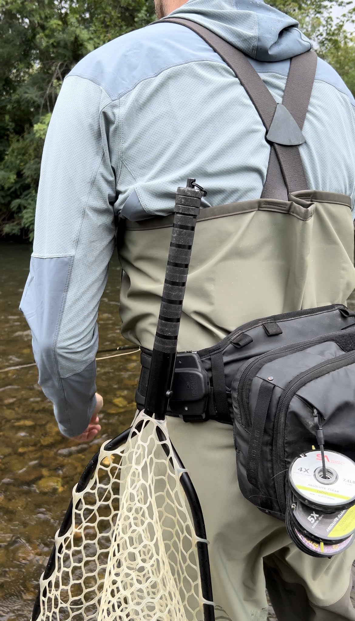 Fishing Nets Broder Net Clip: A Fly Fishing Net Holder That