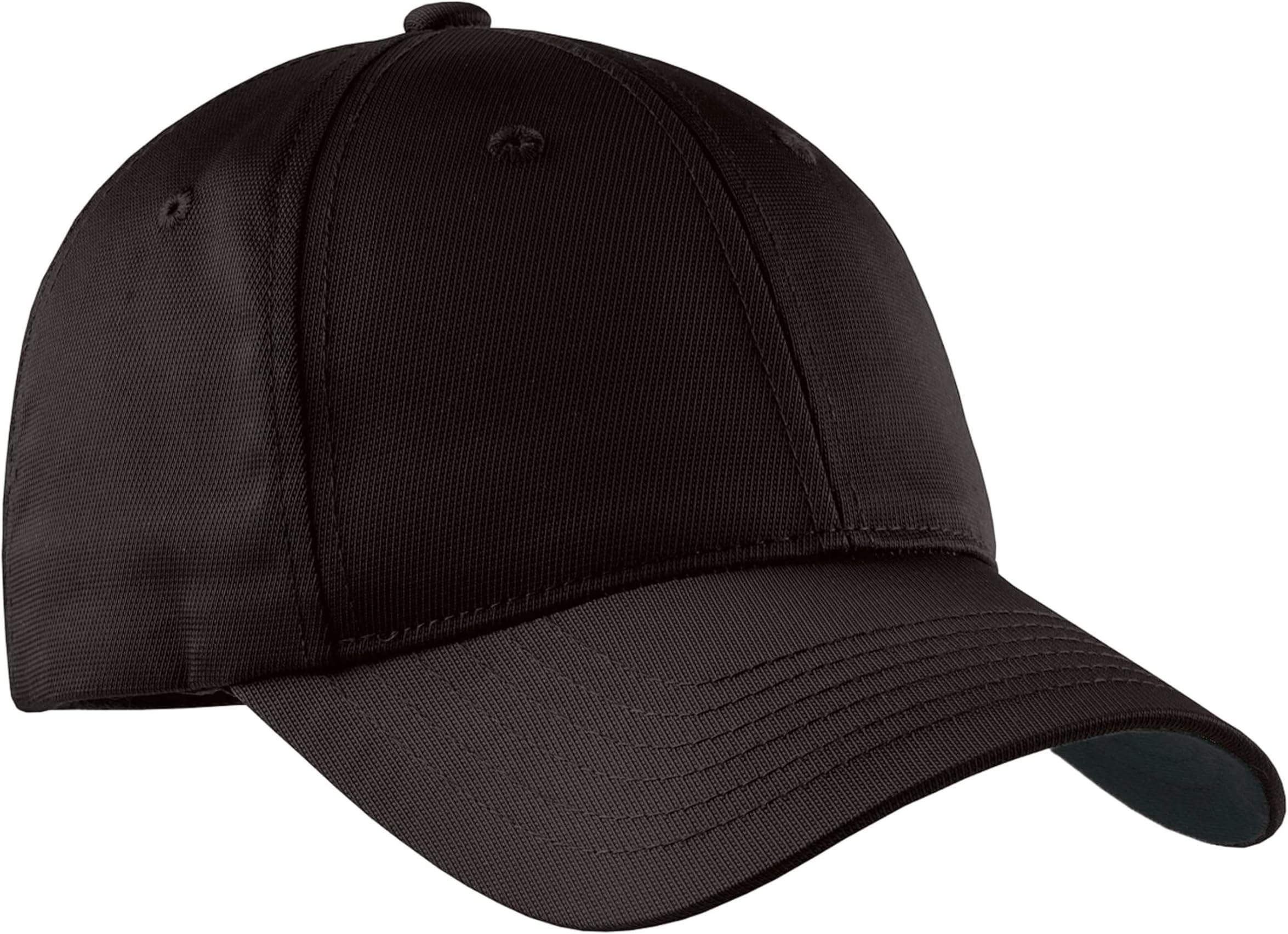 Unisex Dry Zone Nylon Cap | Moisture Wicking Baseball Hat for Women & Men, Structured Front Panel