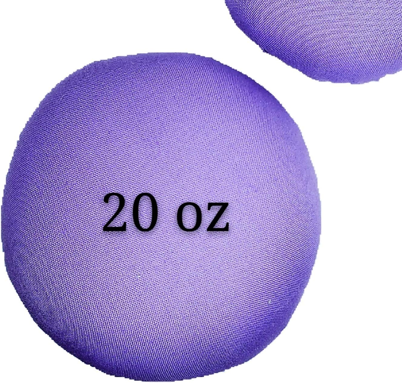 PeavyTailor 20 OZ Emery Pin Cushion and Fabric Pattern Cloth/Fabric Weight - Purple.