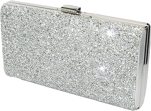 Envelope Rhinestone Evening Clutch Bag