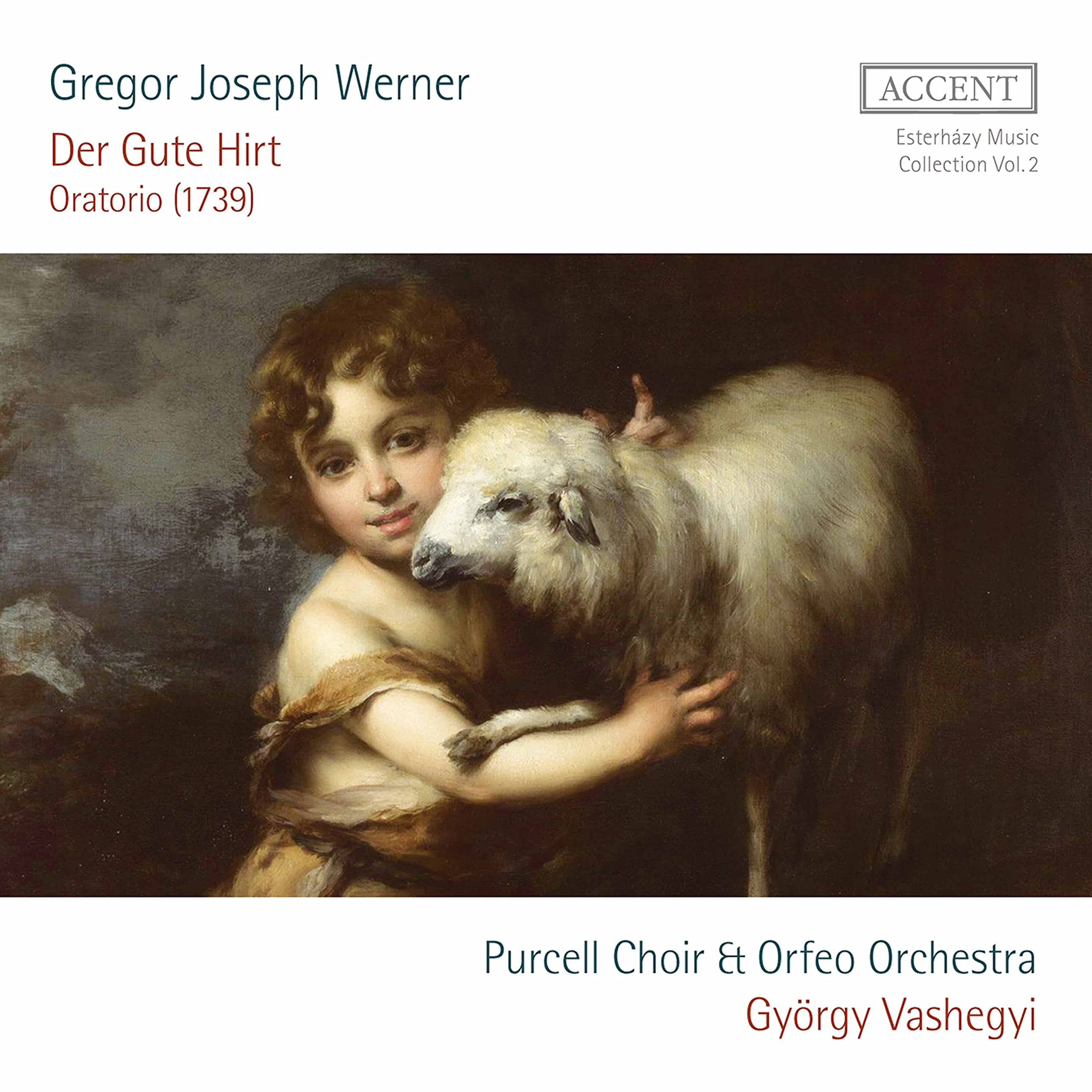 Accent Records Werner / Purcell Choir / Vashegyi - Der Gute Hirt [Compact Discs] Pack Usa Import Size 2