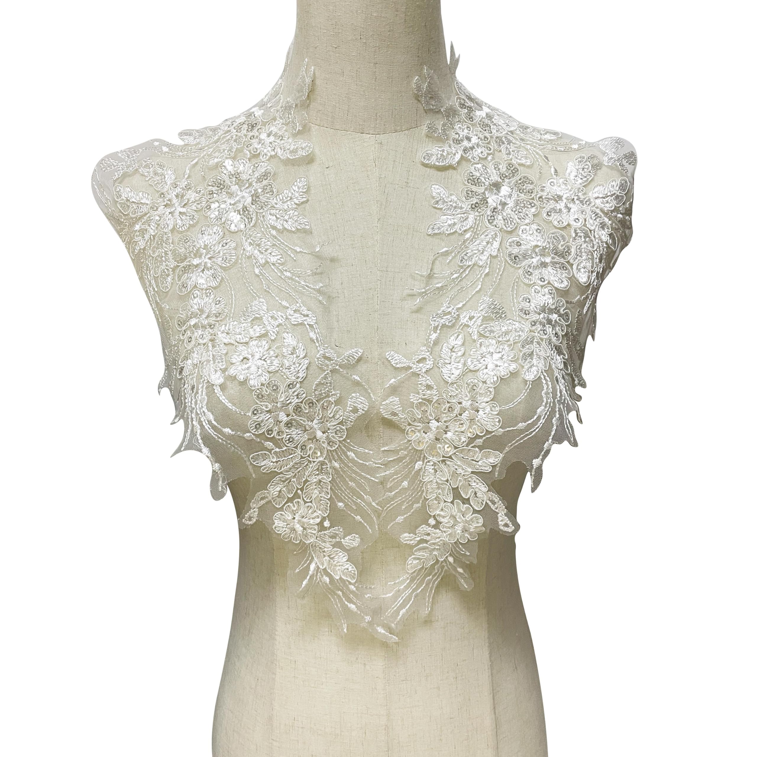 ritostructure EMBROIDERED LACE DRESS