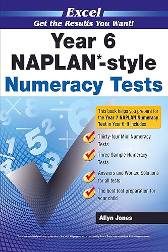 Excel NAPLAN*-style Numeracy Tests Year 6