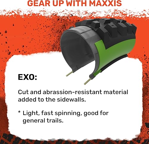 Miniatura 5 de MAXXIS Minion DHR II WT Dual Compound EXO - Neumático plegable sin cámara