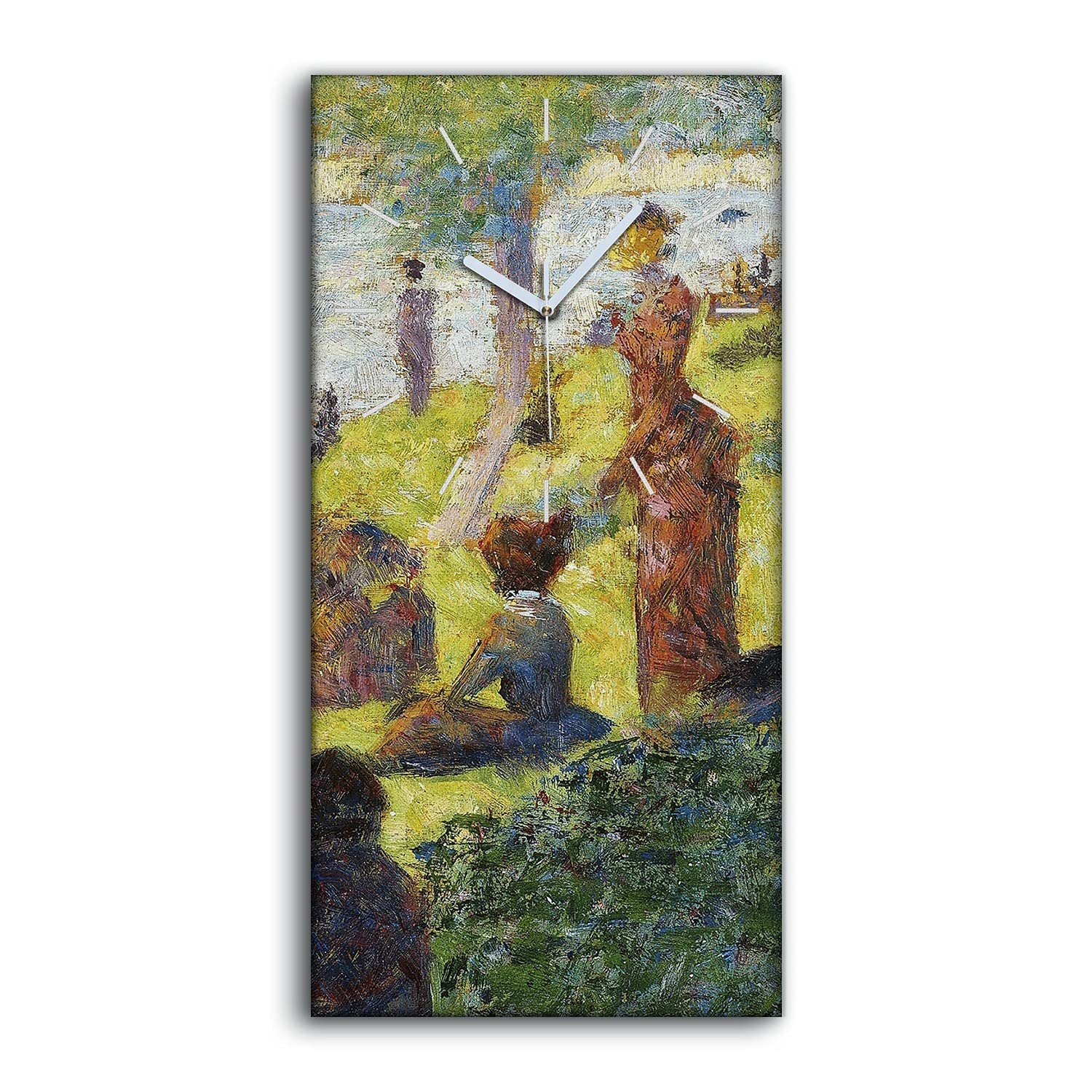 Horloge Toile Grand Format 30x60cm Art Mural Image Moderne Chic