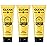 Bee Bald CLEAN Daily Head & Face Cleanser, Refreshes and Thoroughly Washes, Premium Bald Head Care for Men and Women, 4 fl oz (Pack of 3)