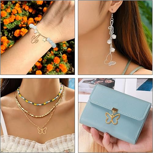 Miniatura 4 de FASHEWELRY Colgantes de bisel de espalda abierta con corazón de aleación