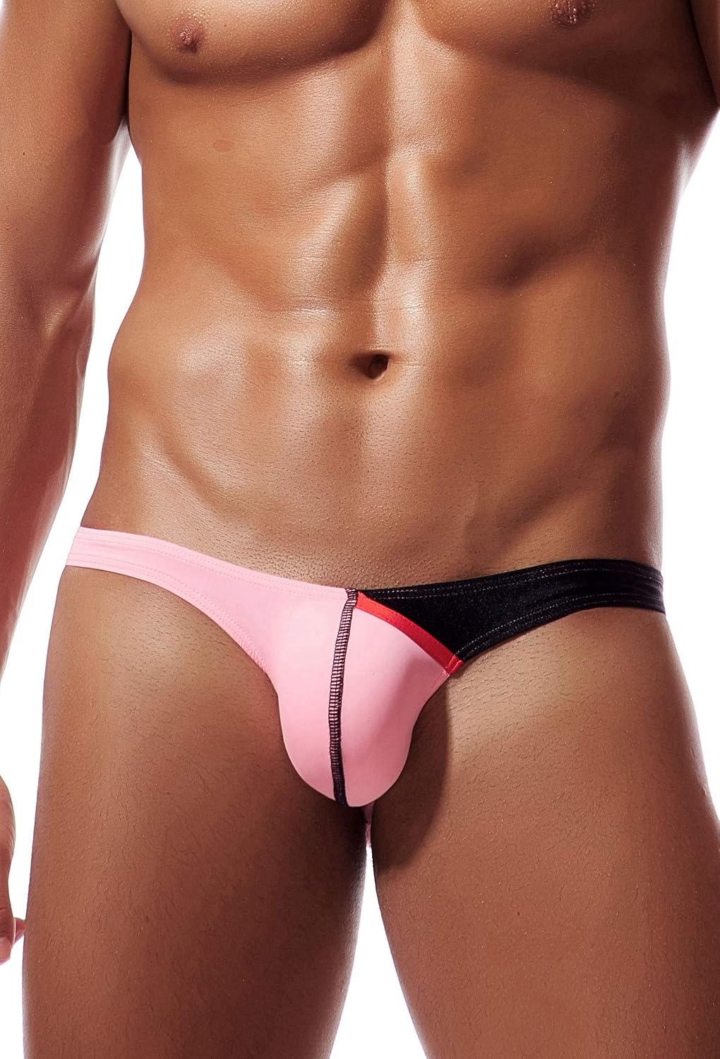 Men's Ice Silk Bikini Low Rise Breathable Soft Briefs Underwear