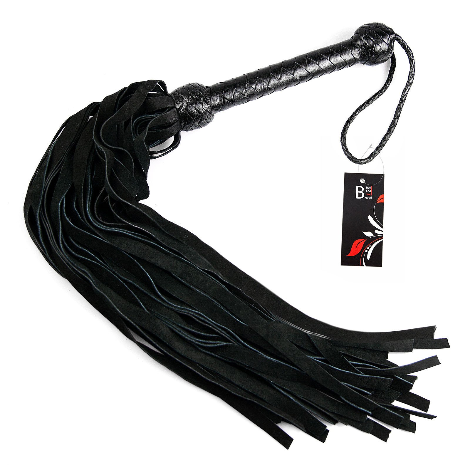 TOP qualité - FOUET FAIT MAIN pour avec 36 sangles et 75,0 cm de longueur - 100% cuir de vachette de haute qualité/Fouets en cuir érotiques et cravaches