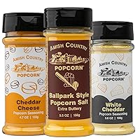 Vista 15 de Amish Country Popcorn Paquete de 12 mezclas de condimentos variados Al estilo antiguo, sin OMG y sin gluten