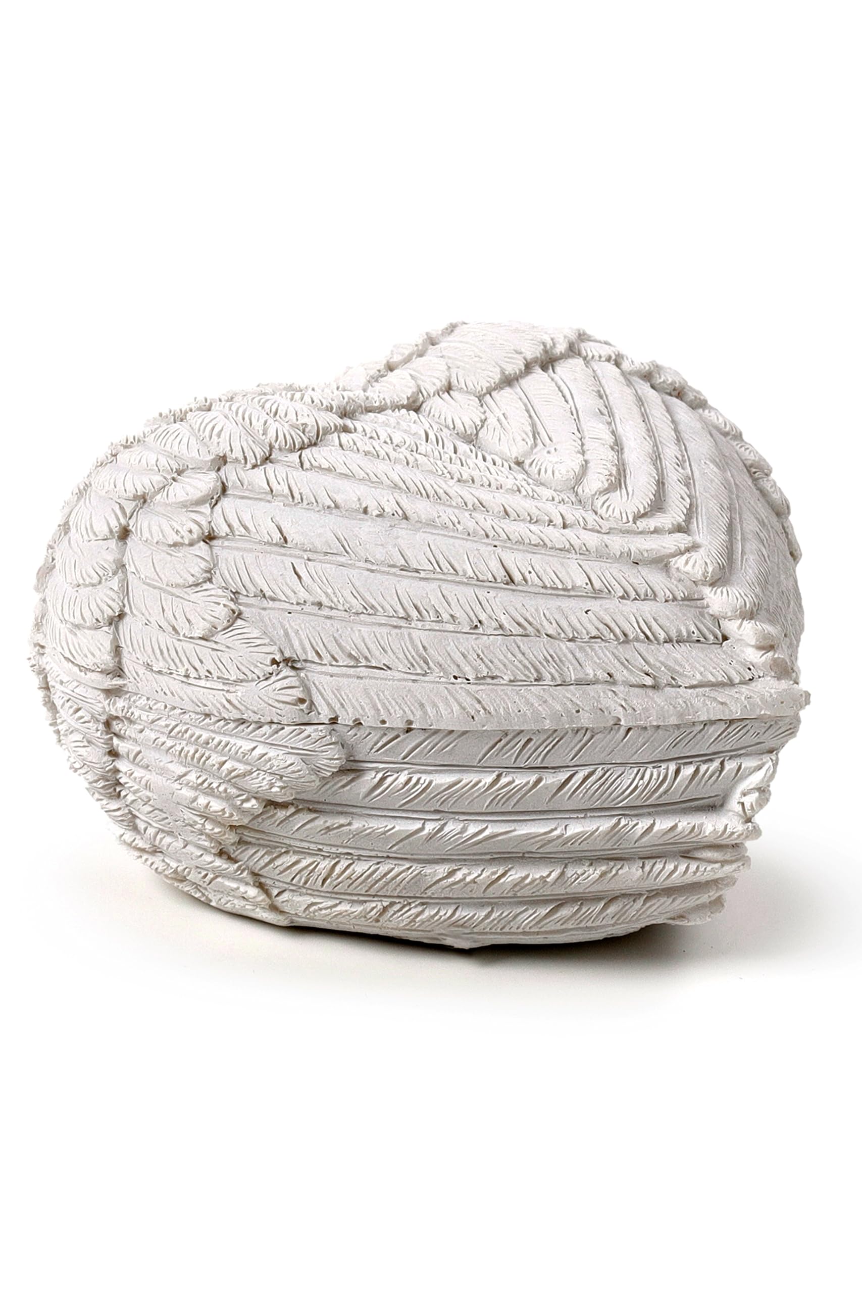 Puckator Women's White Wings Of Heart Angel Wings Trinket Box - Vintage Room Decor - Keepsake Box For Teen Girls - Jewellery Holder - Coquette Spiritual Gifts Jewelry Organiser Necklace Stand Bracelet Holder