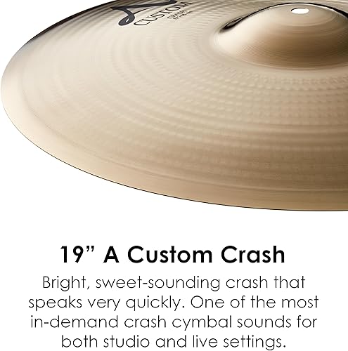 Miniatura 3 de Zildjian - Platillo de choque personalizado de 19 pulgadas