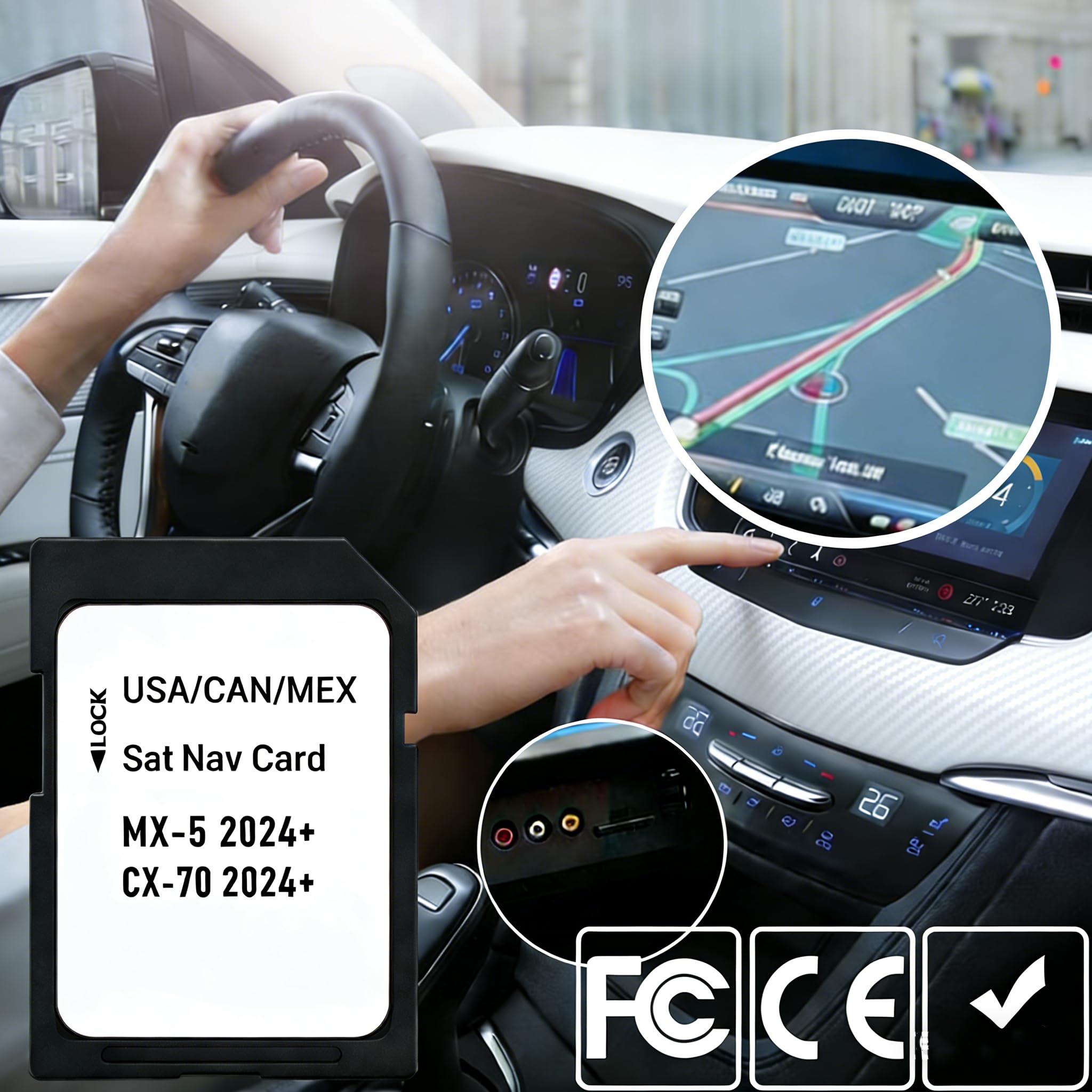 ytfLYuan KR9D66EZ1B Nav SD Card 2025-2026 3 CX-30 CX-50 CX-70