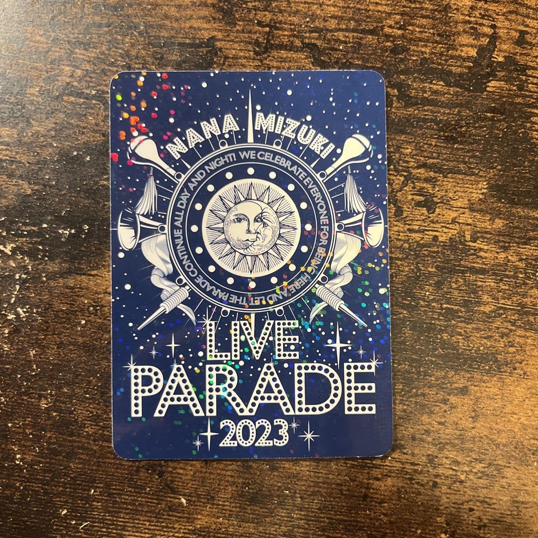 Amazon.co.jp: 水樹奈々 LIVE PARADE 2023 NANACA レアカード : おもちゃ