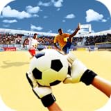 Soccer Goalkeeper Russian Beach Football Cup