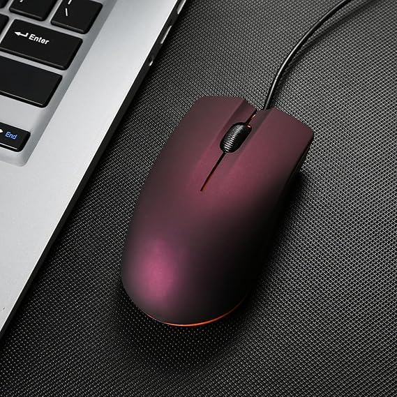 USB Optical Mice For PC Laptop Computers Gaming Corded