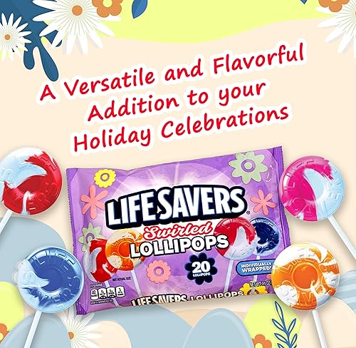 Miniatura 3 de Paletas de caramelo de Pascua a granel, edición de Pascua, piruletas Life Savers Pops, piruleta gourmet original, rellenos de canasta, rellenos de